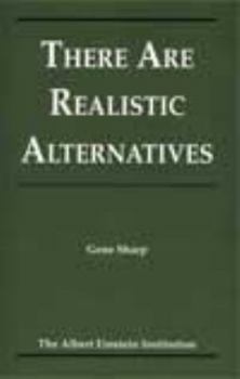 Paperback There are realistic alternatives Book