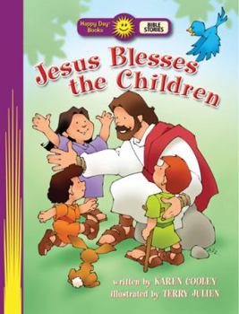 Paperback Jesus Blesses the Children Book