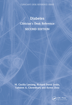 Hardcover Diabetes: Clinician's Desk Reference Book
