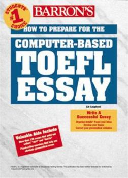 Paperback How to Prepare for the Computer-Based TOEFL Essay: Test of English as a Foreign Language Book