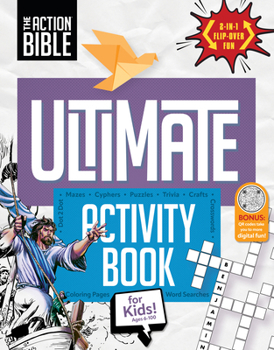 The Action Bible Ultimate Activity & Coloring 2-in-1 Flip-Over Book (Action Bible Series)