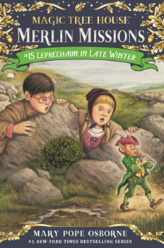 Library Binding Leprechaun in Late Winter Book