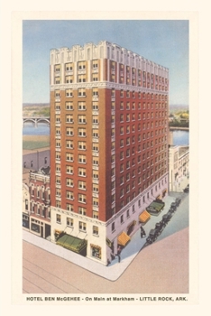 Paperback Vintage Journal Hotel Ben McGehee, Little Rock Book