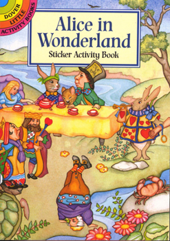 Paperback Alice in Wonderland Sticker Activity Book