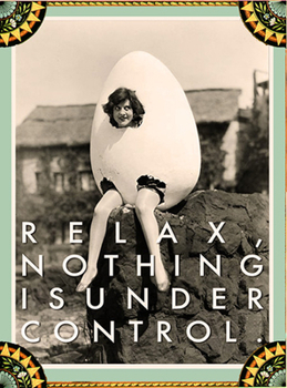 Cards Under Control - Greeting Cards, Pkg of 6: Greeting: Relax, Nothing Is Under Control (Blank Inside) Book