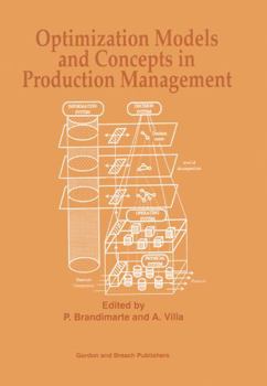 Hardcover Optimization Models and Concepts in Production Management Book