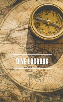Paperback Dive Logbook: Scuba Diver Log Book