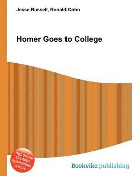 Paperback Homer Goes to College Book