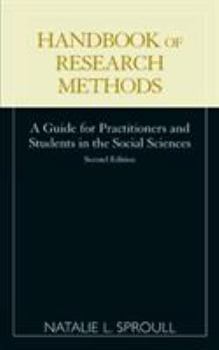 Paperback Handbook of Research Methods: A Guide for Practitioners and Students in the Social Sciences Book