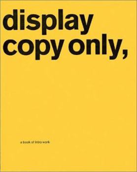 Paperback Display Copy Only, Print, Film, New Media: A Book of Intro Work Book