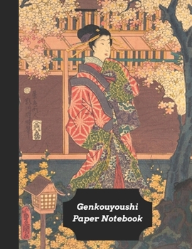 Paperback Genkouyoushi Paper Notebook: Practice Writing Kana & Kanji Characters: Great Vintage Classic Gift For Japanese Foreign Learners & Expats Book