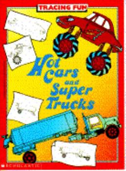 Paperback Hot Cars and Super Trucks Tracing Fun: Tracing Fun Books Book