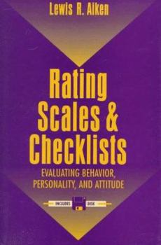 Hardcover Rating Scales and Checklists: Evaluating Behavior, Personality, and Attitudes Book