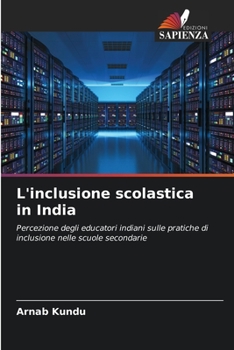 Paperback L'inclusione scolastica in India [Italian] Book