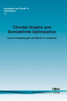 Paperback Chordal Graphs and Semidefinite Optimization Book