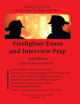 Paperback Firefighter Exam and Interview Prep: 2nd Edition Book