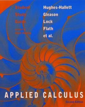 Paperback Student Study Guide to Accompany Applied Calculus, 2nd Edition Book