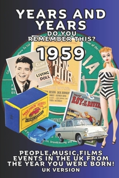 Paperback Years and Years: 1959 Book