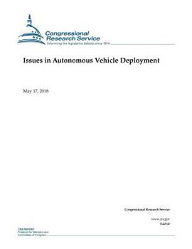 Paperback Issues in Autonomous Vehicle Deployment Book
