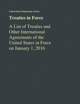 Treaties in Force List of: As Opb