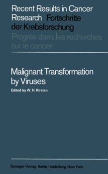 Paperback Malignant Transformation by Viruses Book