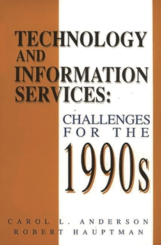 Paperback Technology and Information Services: Challenges for the 1990's Book