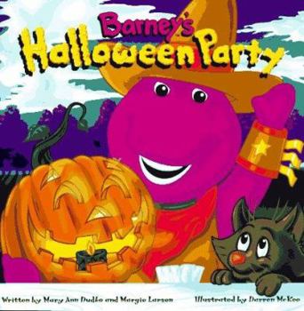 Paperback Barney's Halloween Party Book