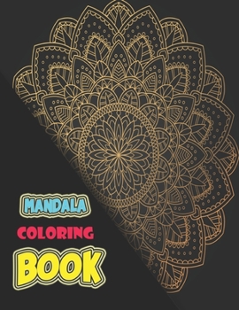 Paperback Mandala Coloring Book: Easy mandala coloring book- mandala coloring book nursing Book