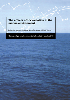 Paperback The Effects of UV Radiation in the Marine Environment Book