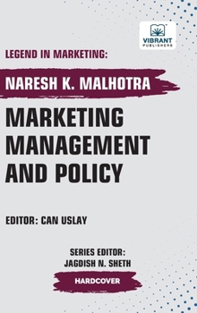 Marketing Management and Policy