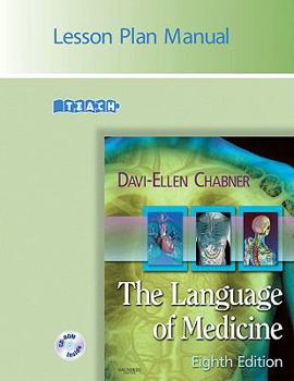 Paperback The Language of Medicine: 8th Edition Lesson Plan Manual Book