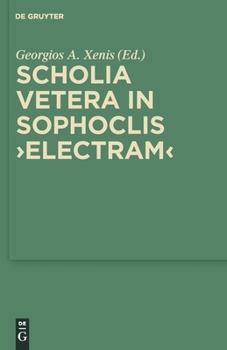 Hardcover Scholia vetera in Sophoclis "Electram" Book