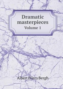 Paperback Dramatic masterpieces Volume 1 Book