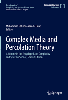 Hardcover Complex Media and Percolation Theory Book