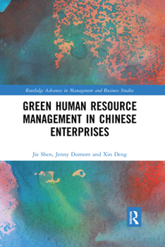 Paperback Green Human Resource Management in Chinese Enterprises Book