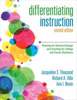 Paperback Differentiating Instruction: Planning for Universal Design and Teaching for College and Career Readiness Book