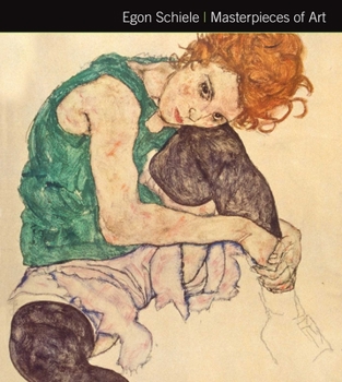 Hardcover Egon Schiele Masterpieces of Art Book