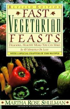 Paperback Fast Vegetarian Feasts Book