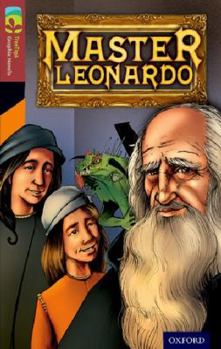 Hardcover Oxford Reading Tree Treetops Graphic Novels: Level 15: Master Leonardo Book