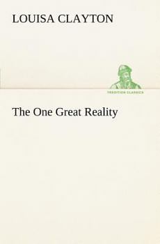 Paperback The One Great Reality Book