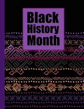 Paperback Black History Month: An African American Black Pride Journal for Kids Book