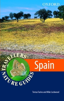 Paperback Travellers' Nature Guide Spain Book
