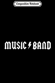 Composition Notebook: Music Band  Journal/Notebook Blank Lined Ruled 6x9 100 Pages