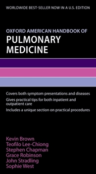Paperback Oxford American Handbook of Pulmonary Medicine Book