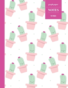 Graph Paper Notes 110 Pages: Cactus Notebook for Professionals and Students, Teachers, Architects, Scientists, Engineers, and Writers | Succulent Llama Pattern
