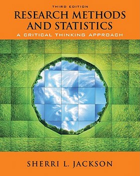 Hardcover Research Methods and Statistics: A Critical Thinking Approach Book