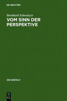 Hardcover Vom Sinn Der Perspektive [German] Book