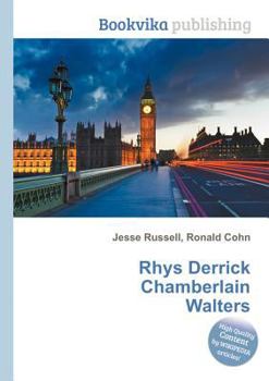 Paperback Rhys Derrick Chamberlain Walters Book