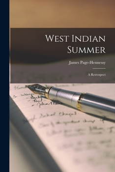 Paperback West Indian Summer: a Retrospect Book