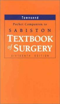 Paperback Pocket Companion to Sabiston Textbook of Surgery Book